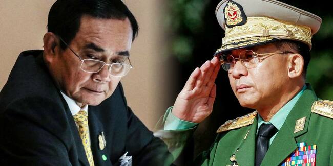 Thai PM and Myanmar junta chief stay engaged via back channels