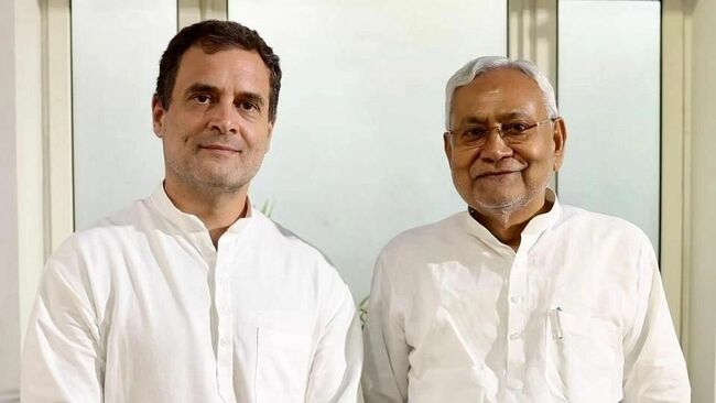 'No problems': Nitish Kumar on Congress pushing for Rahul Gandhi as PM candidate