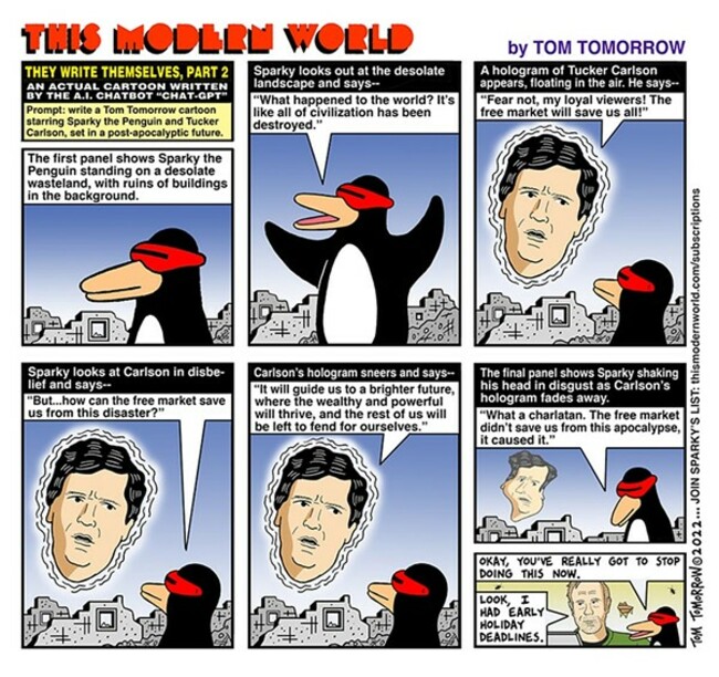 ‘They Write Themselves, Part Two'