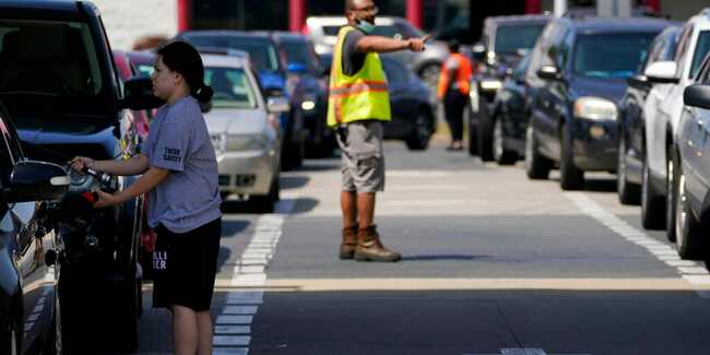 More than 1,000 gas stations ran dry, with massive lines, after a cyberattack knocked the crucial fuel pipeline to the East Coast