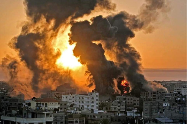 "Literally Armageddon": 53 Killed In Gaza & 5 Israelis Dead As UN Warns "Full-Scale War" Imminent