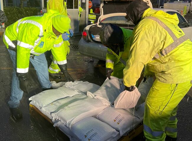 Day Around the Bay: Public Works Sandbag Giveaway Resumes As Reinforcements Arrive