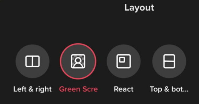 TikTok Introduces Green Screen Duet