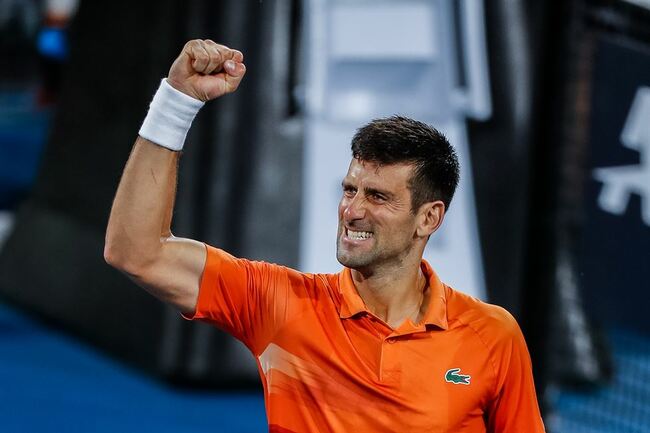 Djokovic shrugs off injury scare, wins Adelaide title