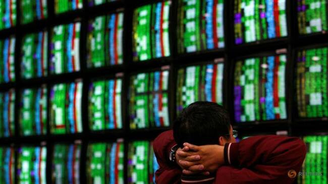 Asian shares spooked by US inflation alarm, yield jump