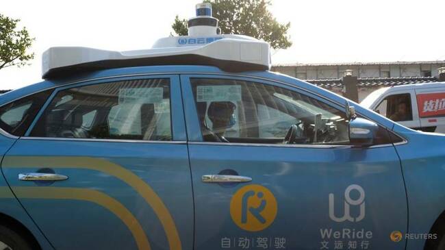 Nissan-backed self-driving startup WeRide raises new funds, puts value at US$3.3 billion