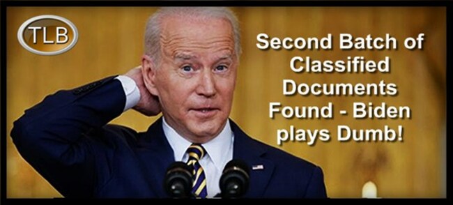 Biden Took More Classified Documents and Stashed Them at Second Location