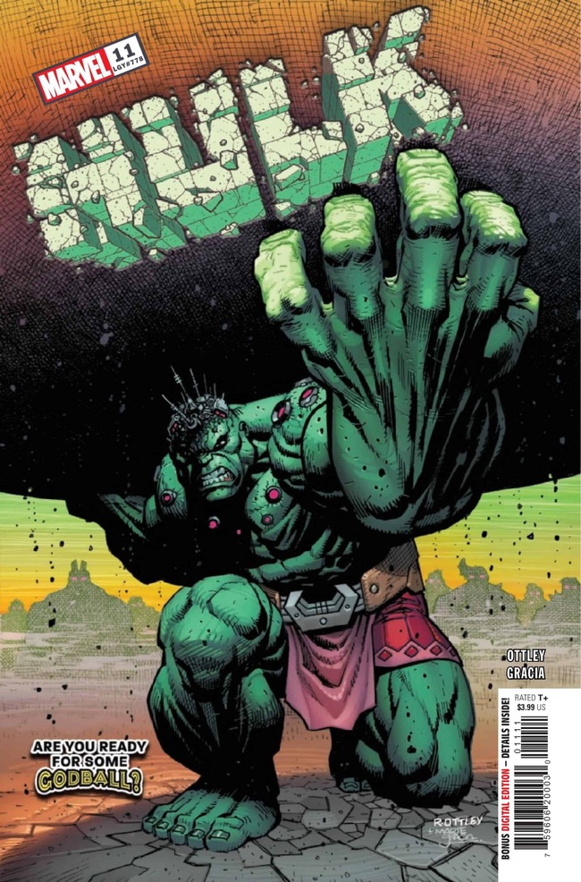 Marvel Sneak Preview for January 18, 2023: Hulk Plays Some GODBALL in Hulk #11