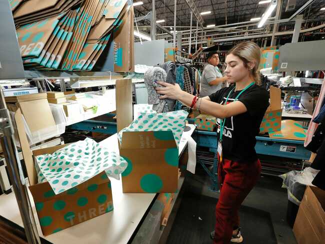 Why secondhand-clothes giant ThredUp, dubbed the 'Amazon of resale,' has a key advantage over rivals Poshmark and Depop, according to a leading expert
