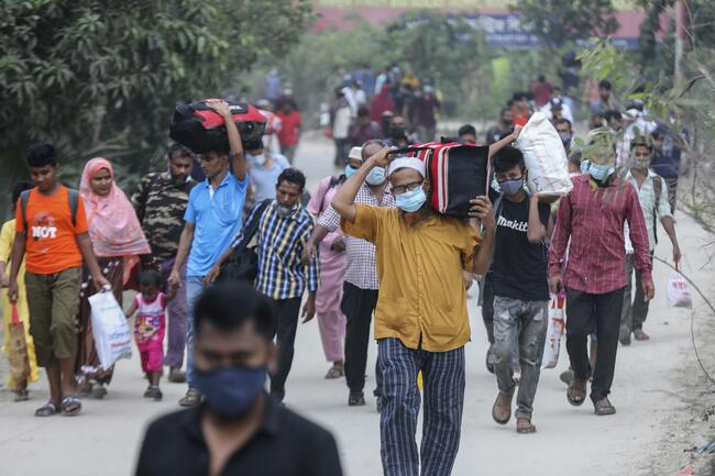 Festival travel, vaccine shortage put Bangladesh at risk