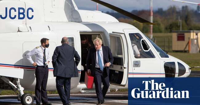 Boris Johnson took 'unnecessary' helicopter trip to promote bike scheme