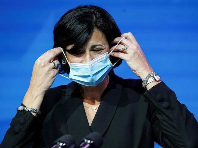 The CDC to announce that fully vaccinated people can drop masks pretty much everywhere except healthcare settings