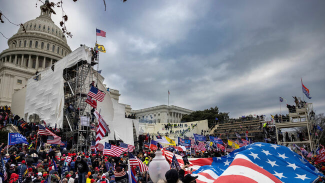 Active-Duty Marine Corps Major Charged In Capitol Riot