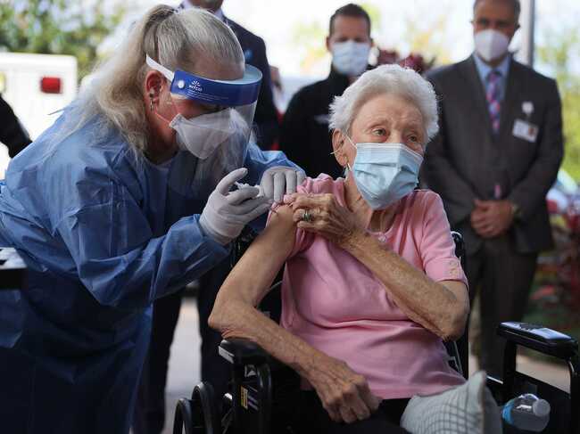 Delaying a 2nd dose of Pfizer's vaccine by 9 weeks could boost antibodies to the virus, data suggests