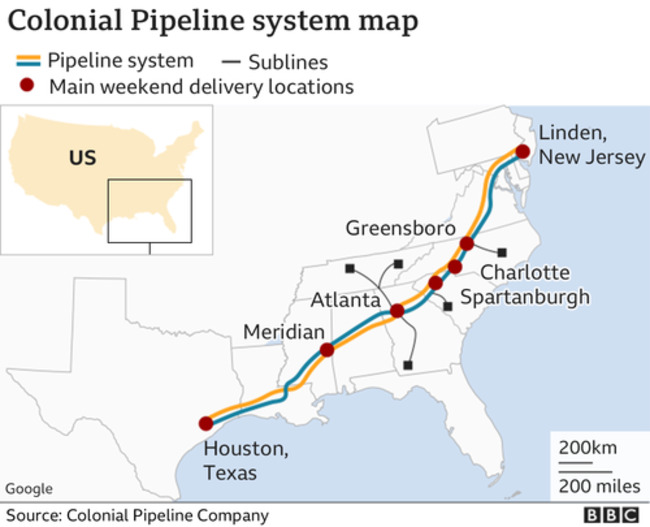 Here Are The States Hardest Hit By The Gasoline Shortage