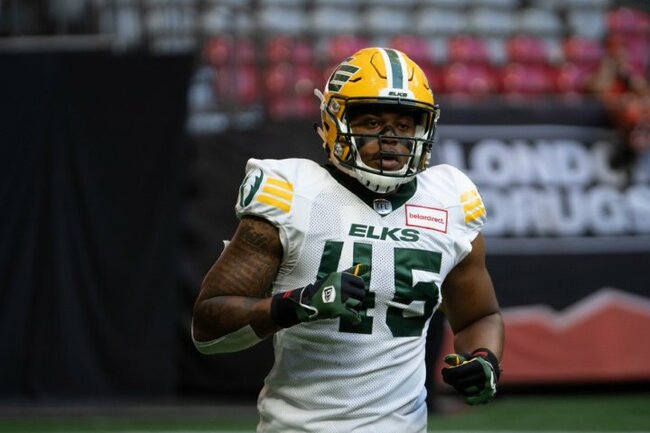 Edmonton Elks extend tackling machine Nyles Morgan for 2 seasons