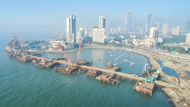 Mumbai: Coastal Road Project is 70% complete, informs MMRC chief Ashwini Bhide; See visuals