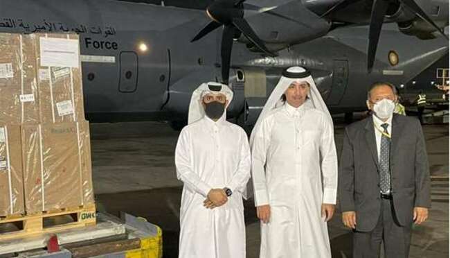 Qatari medical aid arrives in India to cope with Covid-19 pandemic