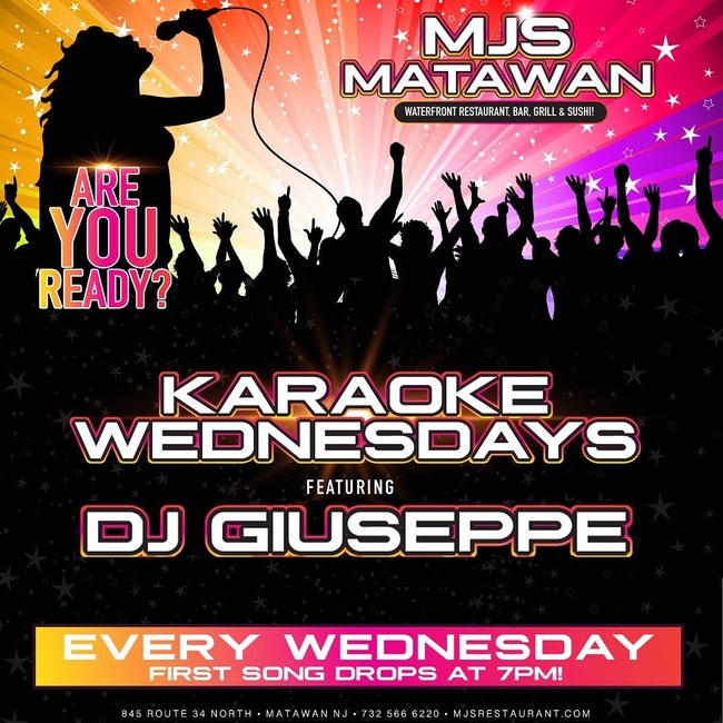 Karaoke Every Wednesday at MJ*s Matawan