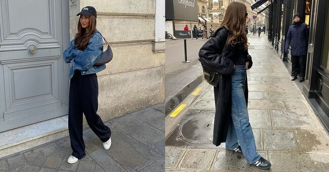 6 Ways Everyone Is Wearing Sneakers In Paris