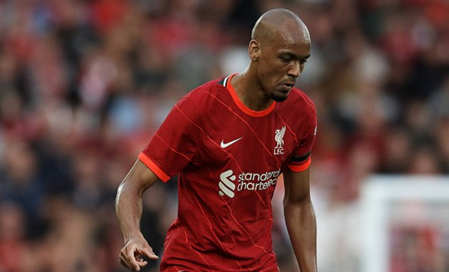 Fabinho disappointed with his form for Liverpool