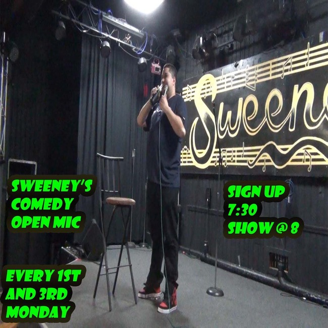 Comedy Open Mic Free Show At Sweeney's