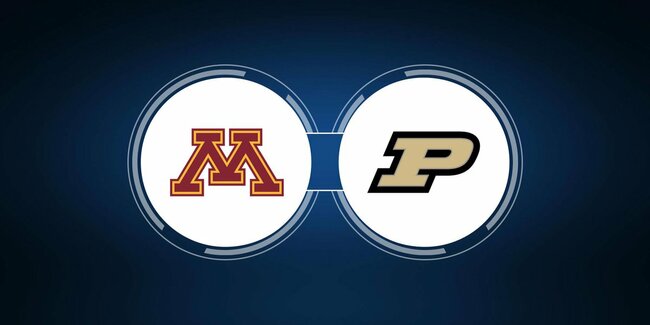 Minnesota vs. Purdue Predictions & Picks