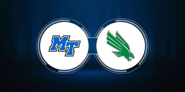 Middle Tennessee vs. North Texas Predictions & Picks
