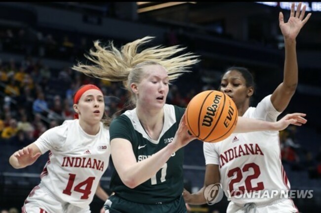 B10 Michigan State Indiana Basketball