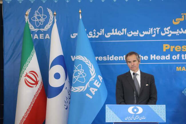 UN nuclear watchdog chief cites ‘great expectation' in talks with Iran
