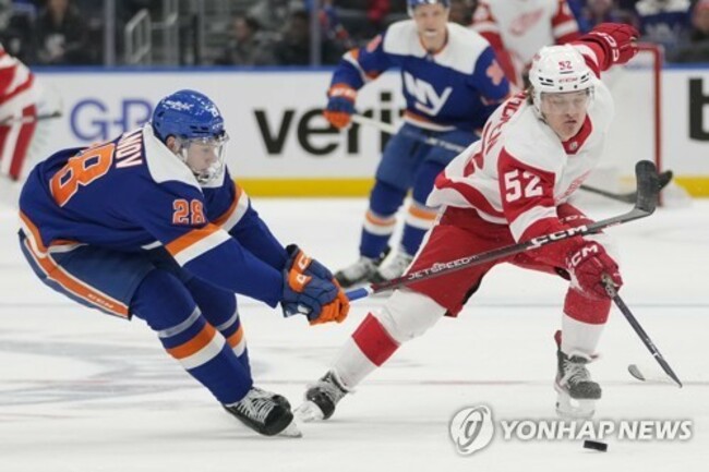 APTOPIX Red Wings lslanders Hockey