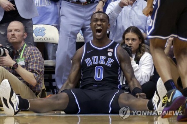 APTOPIX Duke North Carolina Basketball