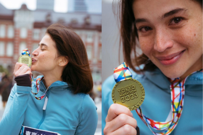 Anne Curtis gets emotional after completing Tokyo marathon: ‘Dedicated to the Filipino youth'