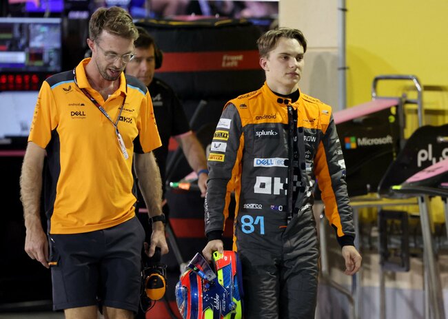 Oscar Piastri retires from race on his F1 debut