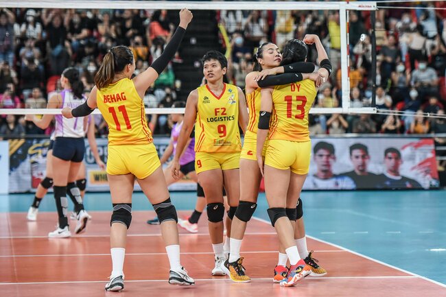 PVL: F2 Logistics outlasts Choco Mucho despite losing to Myla Pablo to cramps