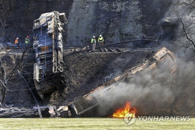 APTOPIX Train Derailment West Virginia