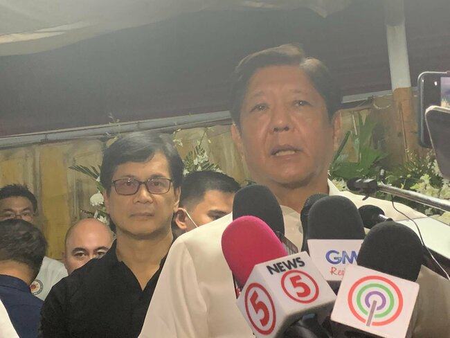 President Marcos promises to help victims of Pamplona massacre