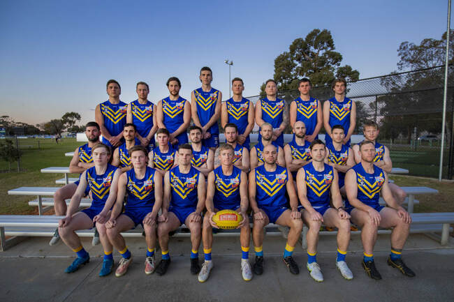 Pics of Irymple Footbbal Netball Club before grand