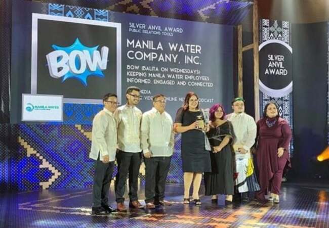 Manila Water bags 2 silvers during 58th Anvil Awards night