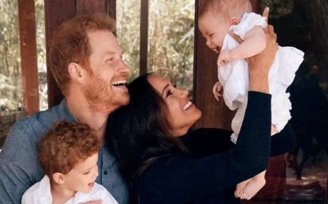 Prince Harry and Meghan Markle announce Archie and Lilibet will now use their royal titles