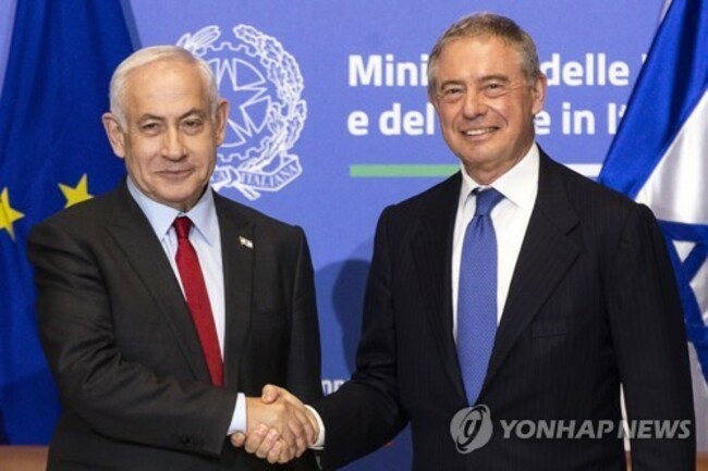 ITALY ISRAEL DIPLOMACY