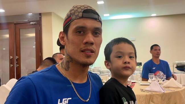 Raymond Almazan out to enjoy PBA All-Star experience with his son