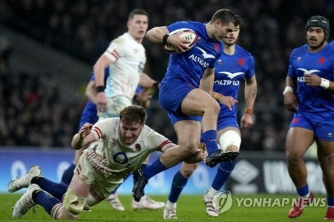 APTOPIX England France Six Nations Rugby