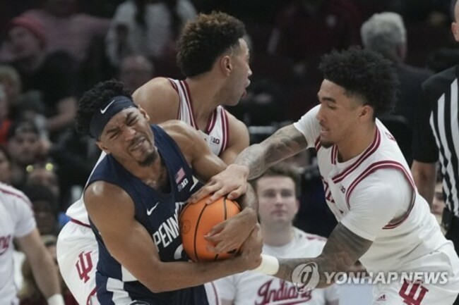 APTOPIX B10 Penn St Indiana Basketball