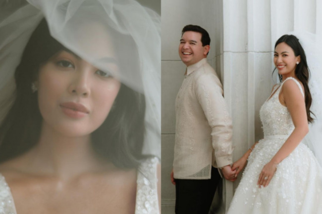 LOOK: Dominique Cojuangco is a glowing bride in new wedding photos