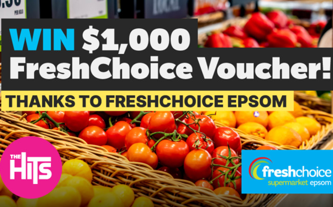 WIN $1,000 FRESHCHOICE EPSOM VOUCHER