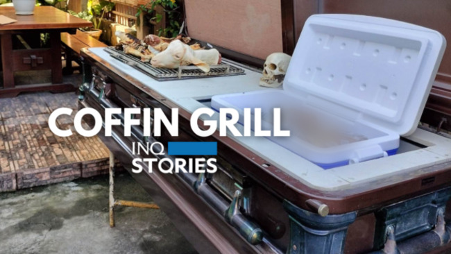 WATCH: Man turns casket into sizzling ‘coffin grill'