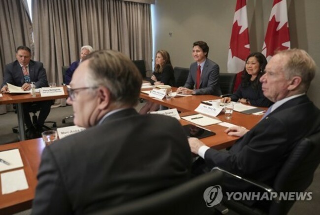 Canada NAFTA Meeting Trudeau