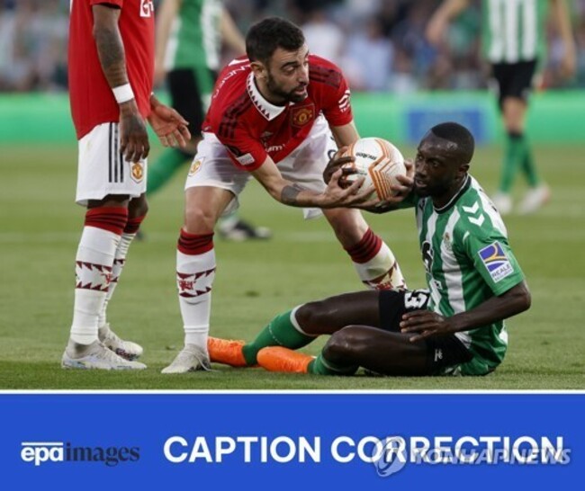 (CORRECTION) SPAIN SOCCER