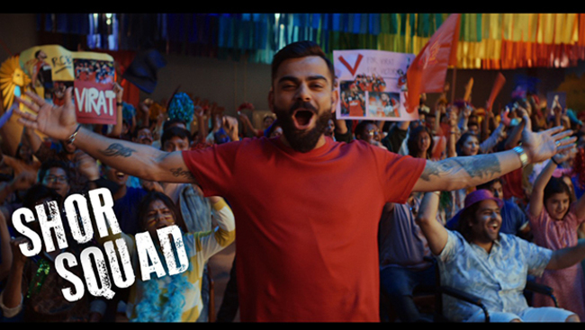 Virat Kohli gives the call of ‘Har Ghar Banega Stadium' in Star Sports' new campaign